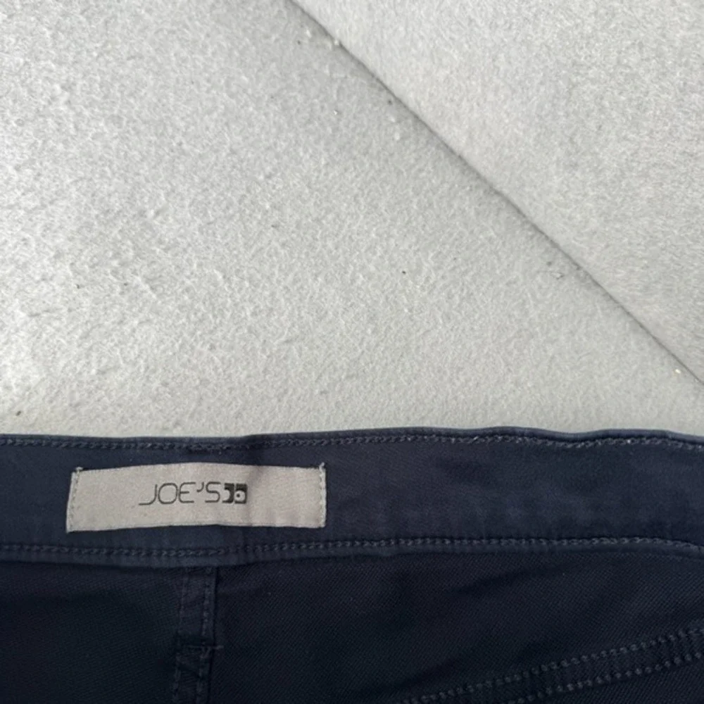 Joe's Jeans Chino Pants Mens Size 34x33 Navy Slim Straight Stretch Soft 5 Pocket